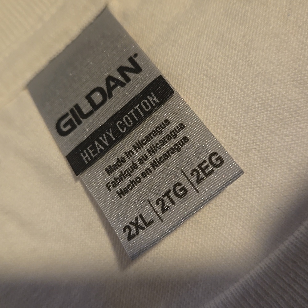 5 Gildan Heavy Cotton 2XL T-Shirt Bundle - Picture 6 of 7